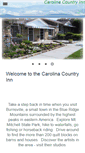 Mobile Screenshot of carolinacountryinn.com